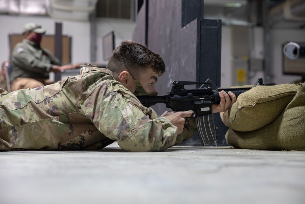 U.S. Army Central 2021 Best Warrior Competition Weapons Event