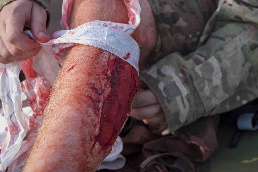 Army conducts Combat Lifesaver Course at ADAB