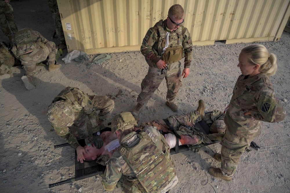 Army conducts Combat Lifesaver Course at ADAB