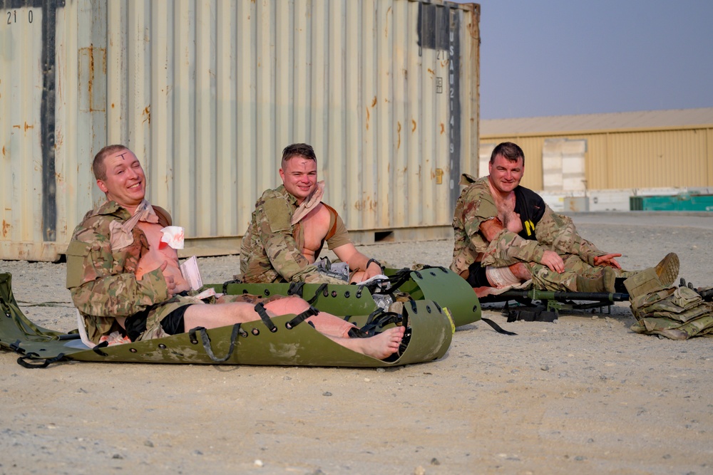 Army conducts Combat Lifesaver Course at ADAB