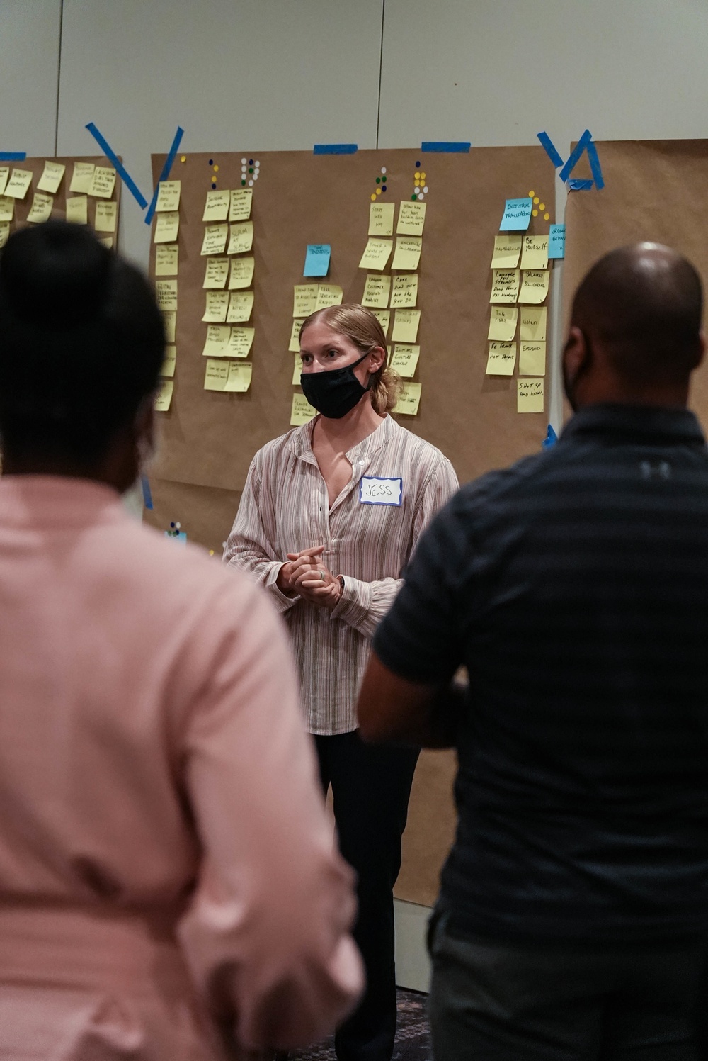 U.S. service members and civilians with 3d MLG attend Warfighter-Centered Design course