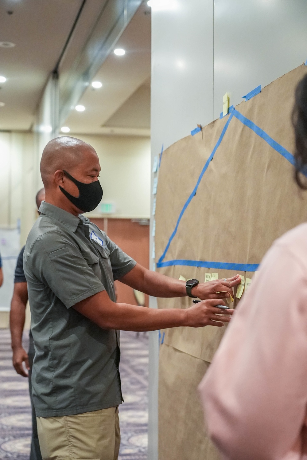 U.S. service members and civilians with 3d MLG attend Warfighter-Centered Design course