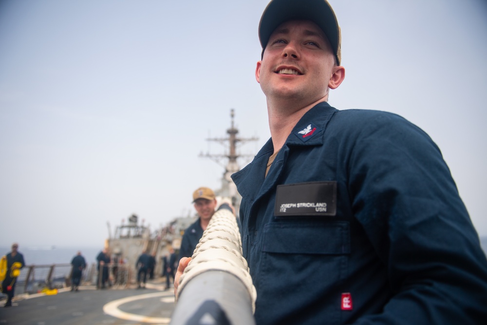 USS MAHAN ARRIVES IN DJIBOUTI