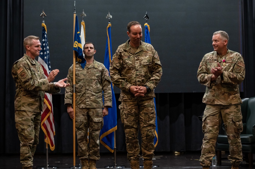 607th Air Support Operations Group Change of Command