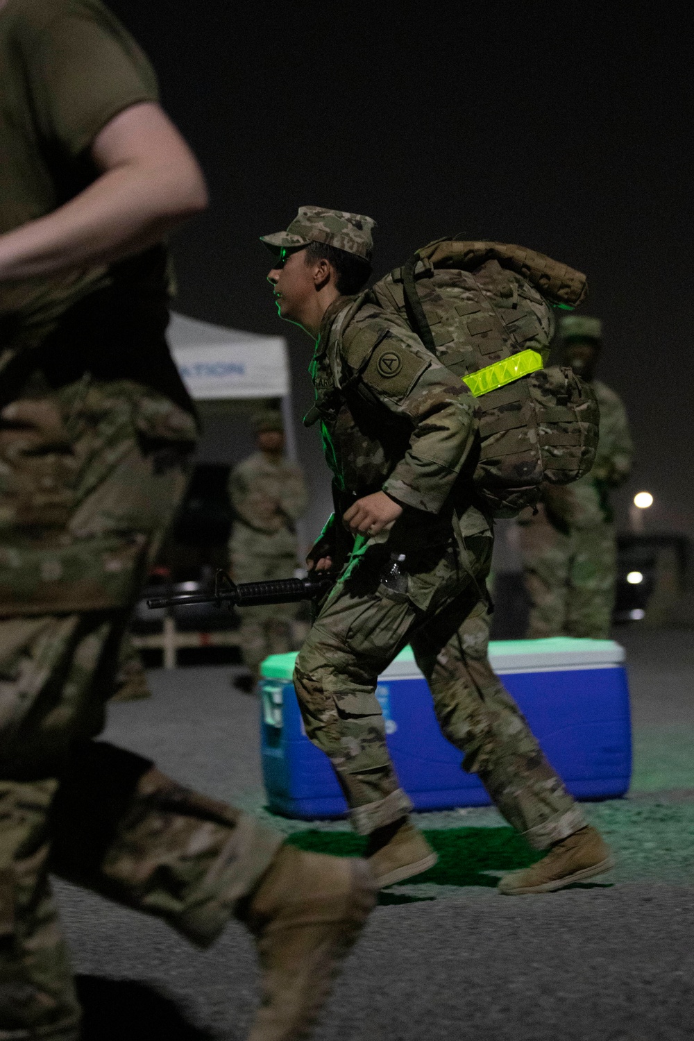 U.S. Army Central 2021 Best Warrior Competition ruck march