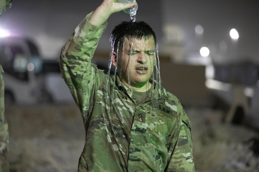 U.S. Army Central 2021 Best Warrior Competition ruck march