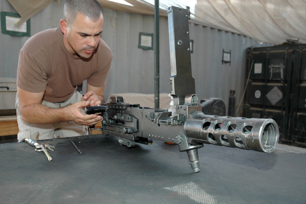 Air Force gun trucks deliver the goods
