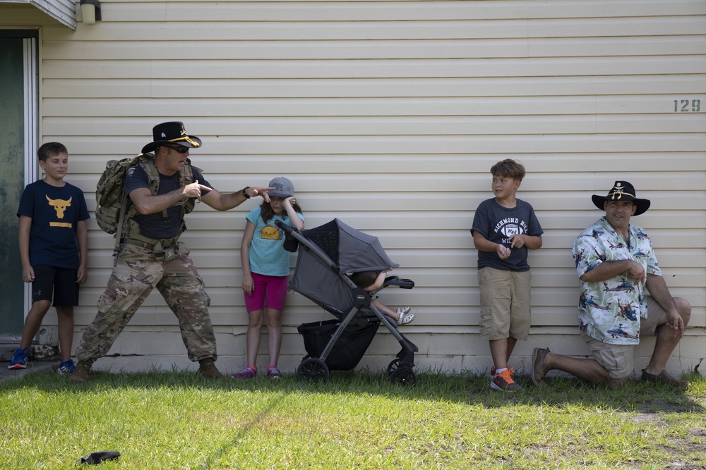 3rd Squadron, 17th Cavalry Regiment conducts Spouse Spur Ride.