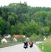 Motorcycles w castle