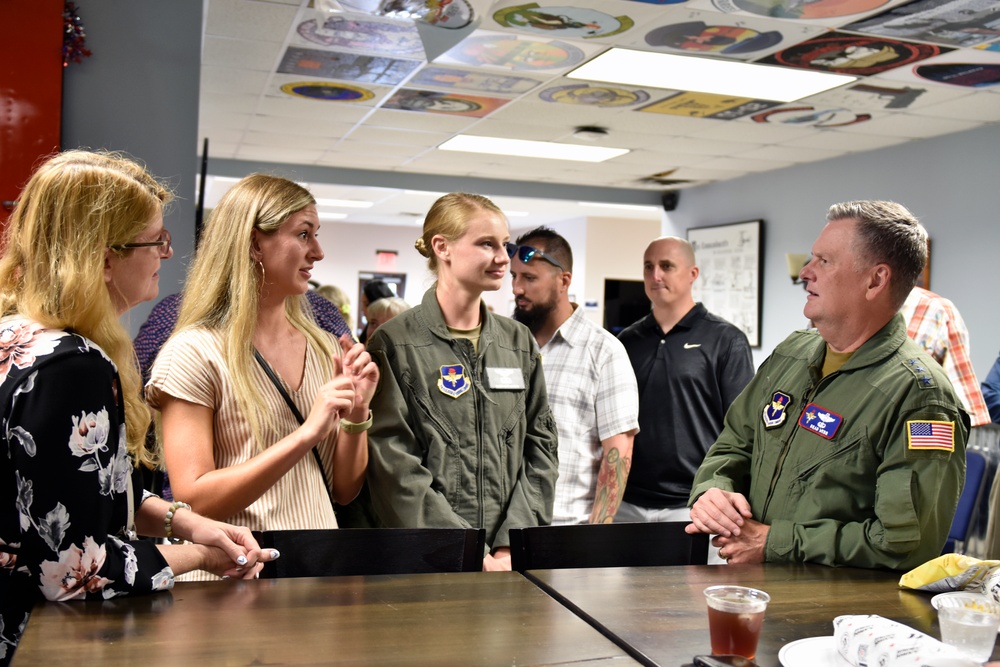 Lt. Gen. Webb Hosts USAF Helicopter Pilot Graduation at Fort Rucker