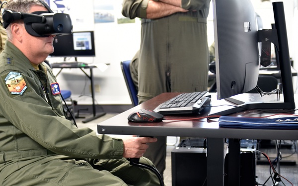 Lt. Gen. Webb Visits 23 FTS and HTN