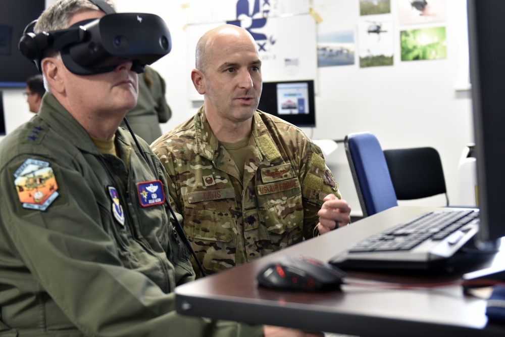 Lt. Gen. Webb Visits 23 FTS and HTN