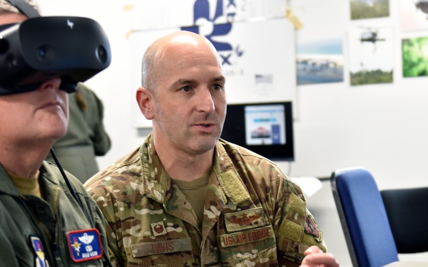 Lt. Gen. Webb Visits 23 FTS and HTN