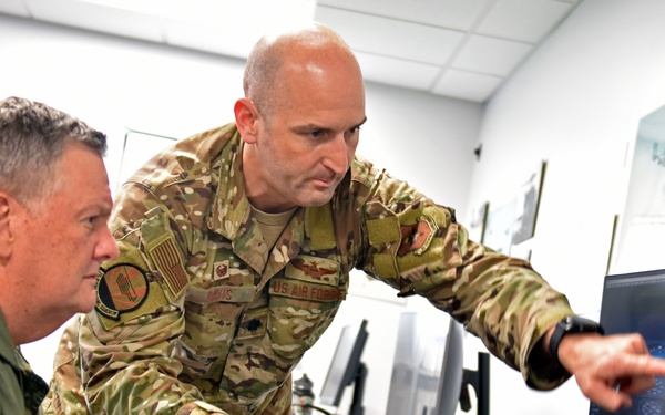 Lt. Gen. Webb Visits 23 FTS and HTN