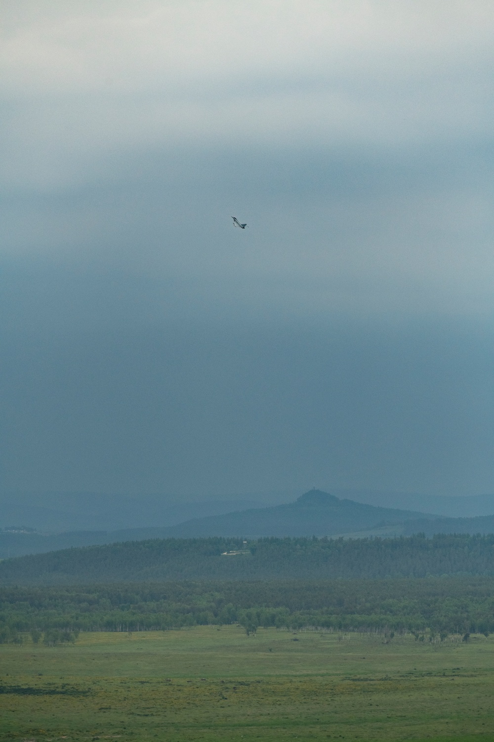 Eurofighters Strafe Targets in Grafenwoehr Training Area