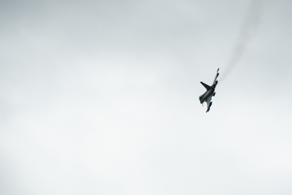 Eurofighters Strafe Targets in Grafenwoehr Training Area