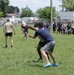 101st Airborne Division (Air Assault) Soldiers participate in sporting events.