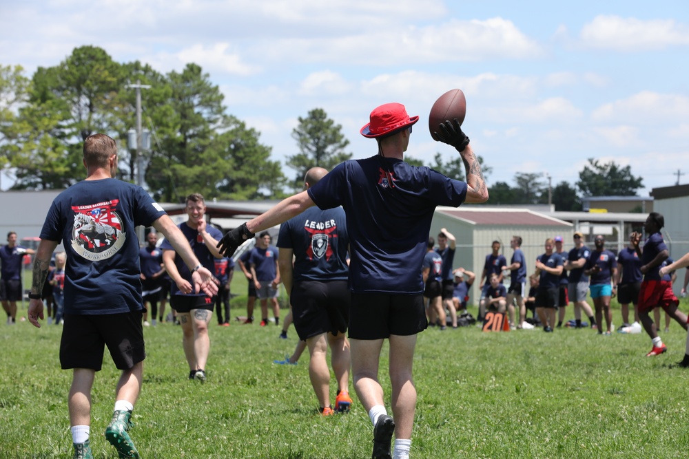 101st Airborne Division (Air Assault) Soldiers participate in sporting events.