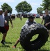 101st Airborne Division (Air Assault) Soldiers participate in sporting events.