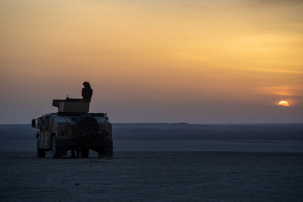 SDF Conducts Patrol in Syria