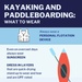 Summer Safety: Kayaking and Paddleboarding