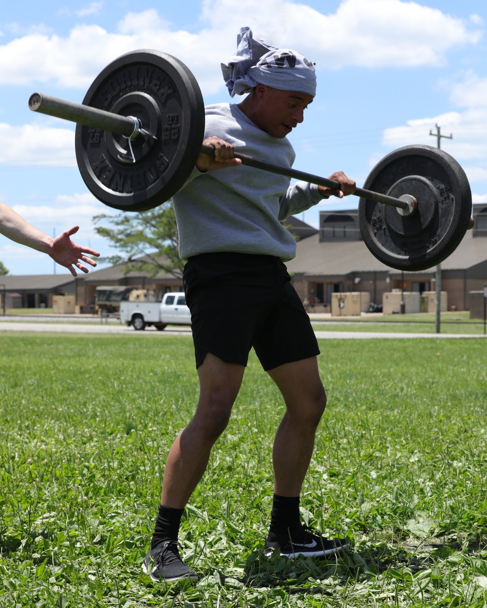 101st Airborne Division (Air Assault) Soldiers participate in sporting events.