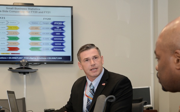 DON OSBP Visits NAVWAR