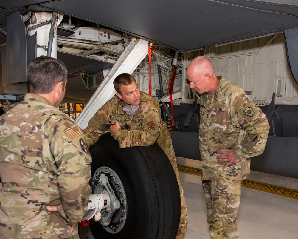 PA TAG Visits 171st Guardsmen