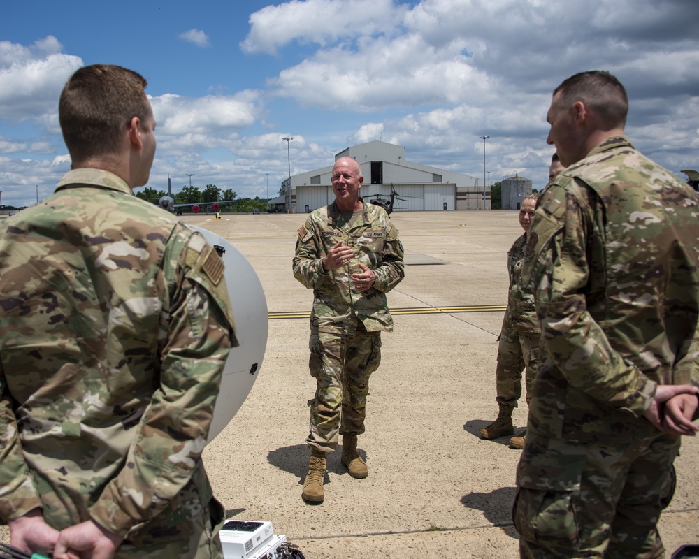 PA TAG Visits 171st Guardsmen