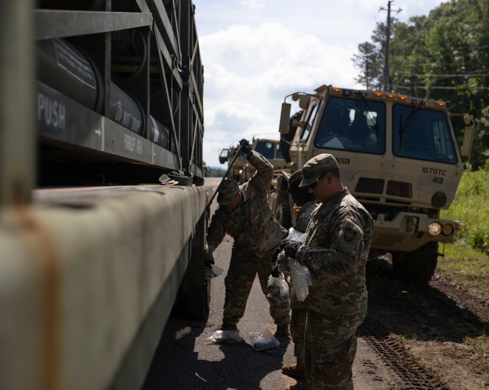 Alabama National Guard Conducts Clean Sweep