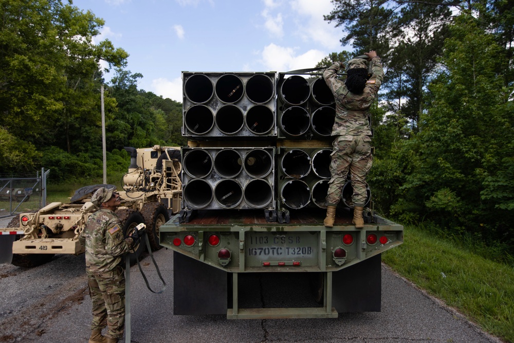Alabama National Guard Conducts Clean Sweep