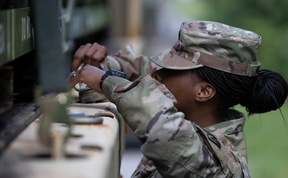 Alabama National Guard Conducts Clean Sweep