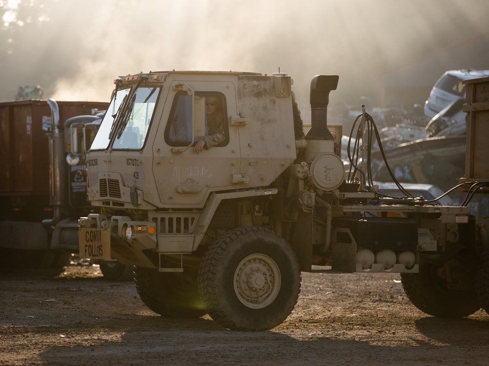 Alabama National Guard Conducts Clean Sweep