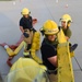 Fire academy students train strength, endurance with hose pulls