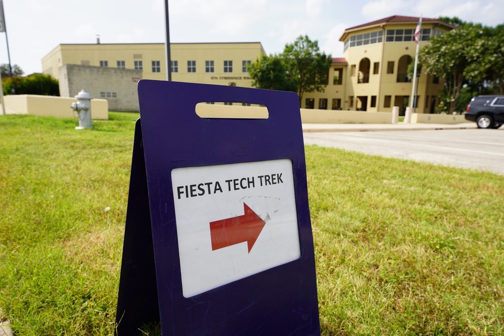Air Forces Cyber participate in historical Fiesta Tech Trek