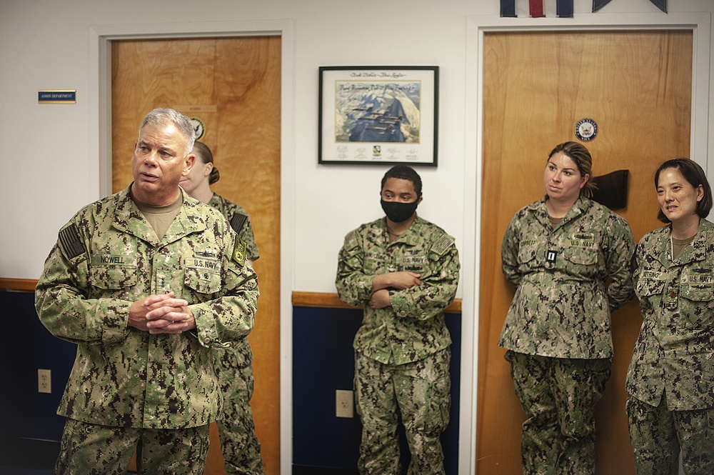 Chief of Naval Personnel, Vice Adm. John Nowell