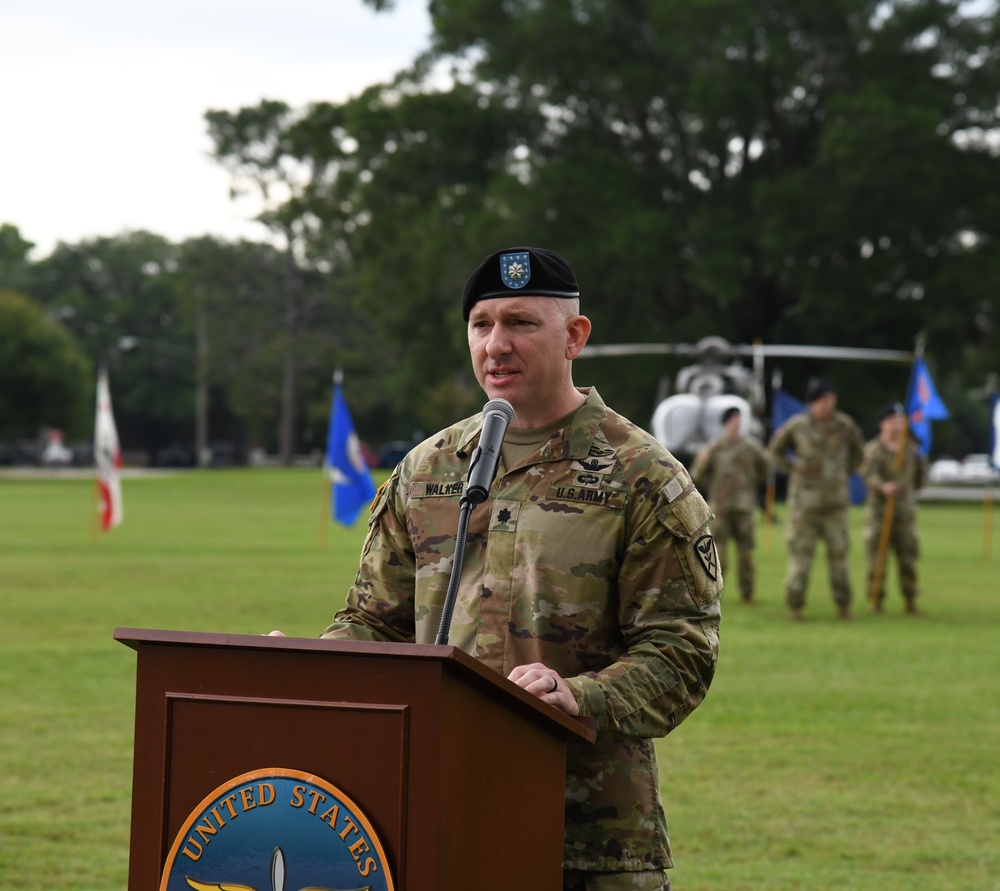 Lt. Col. Walker takes command of 1-223d Aviation Regiment