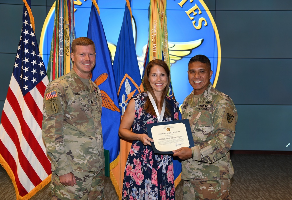 Fort Rucker spouse receives award for public service