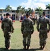 Support Battalion, 196th Infantry Brigade holds a Change of Command Ceremony