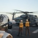 11th MEU Reconnaissance Marines load UTV onto CH-53E Aircraft