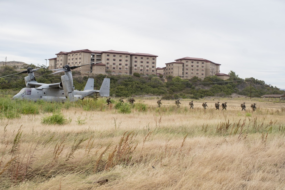 BLT 1/1 Marines Conduct Ampibious Assult Exercise at Camp Pendleton