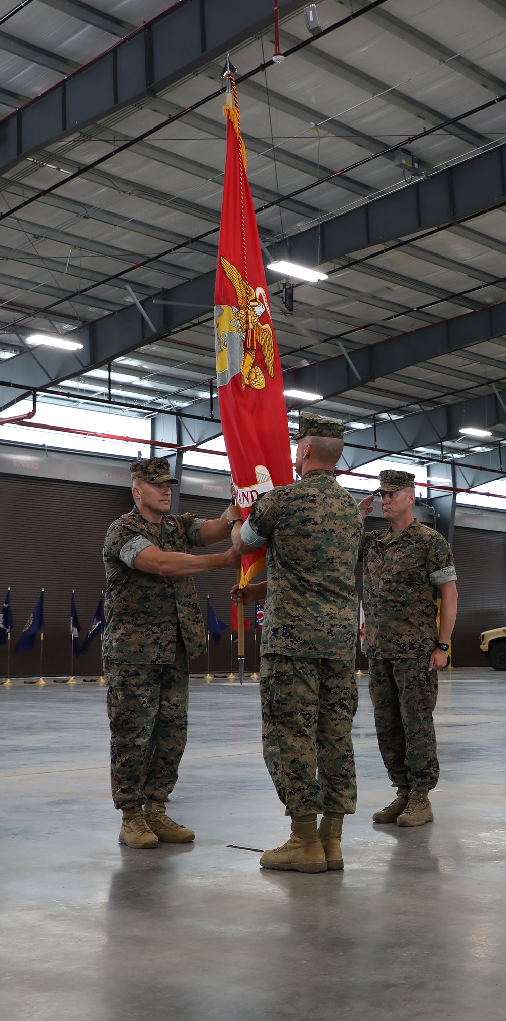 DVIDS - News - First Change of Command at Marine Force Storage Command