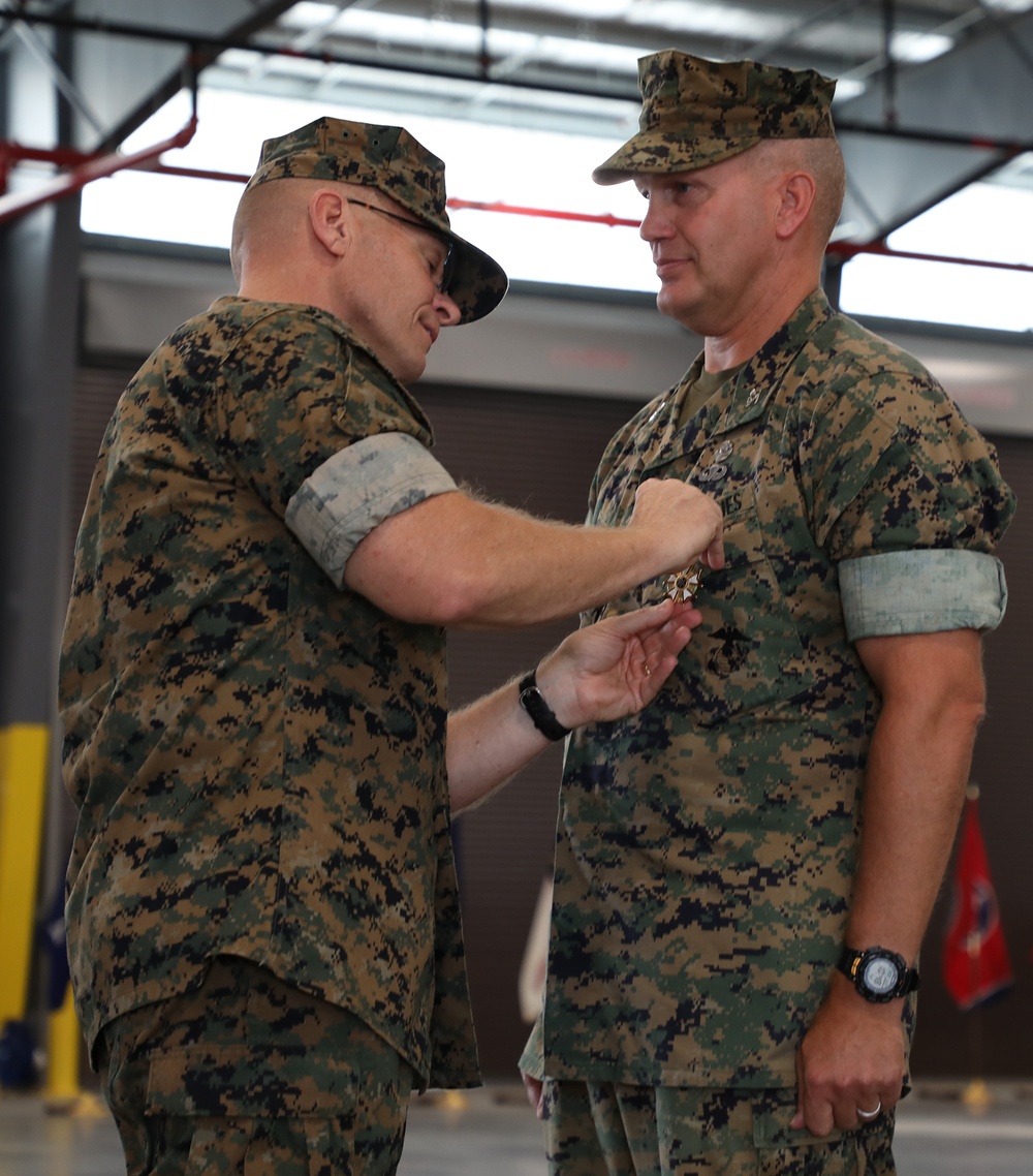 DVIDS - News - First Change of Command at Marine Force Storage Command