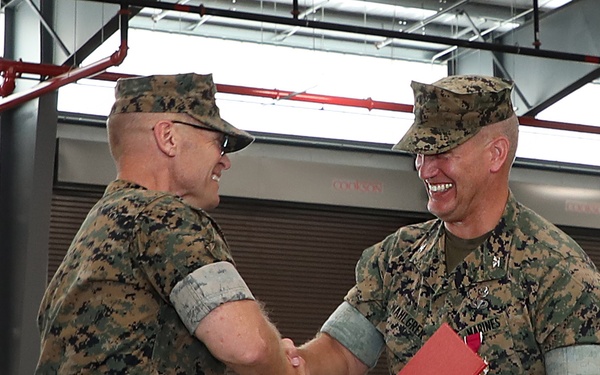 MFSC Hosts First Change of Command