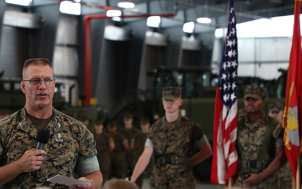 MFSC Hosts First Change of Command