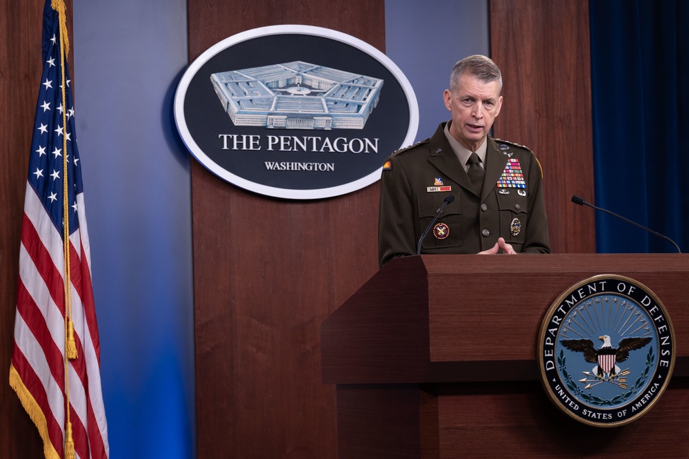 Press Briefing with Chief of NGB Gen. Daniel R. Hokanson