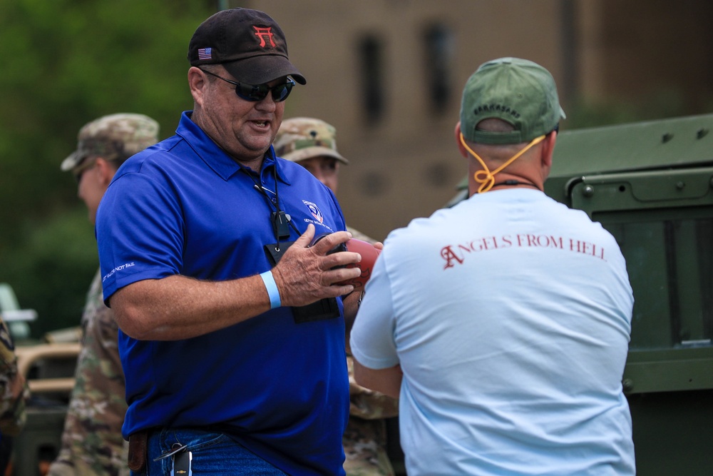 Former and current Rakkasans conduct an open house