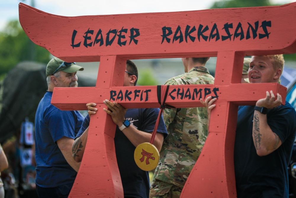 Former and current Rakkasans conduct an open house