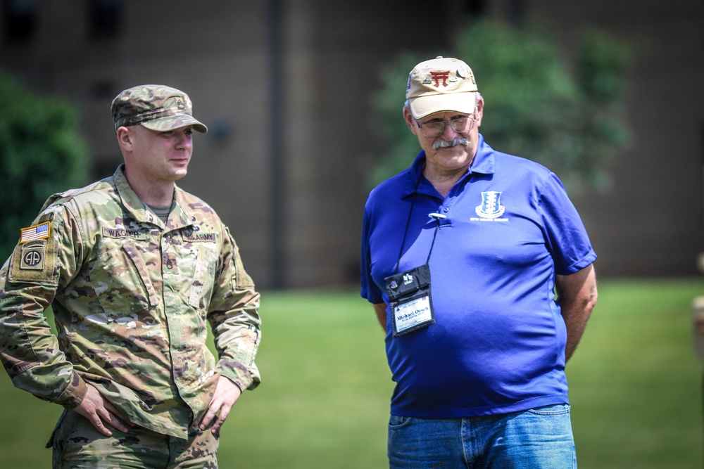 Former and current Rakkasans conduct an open house