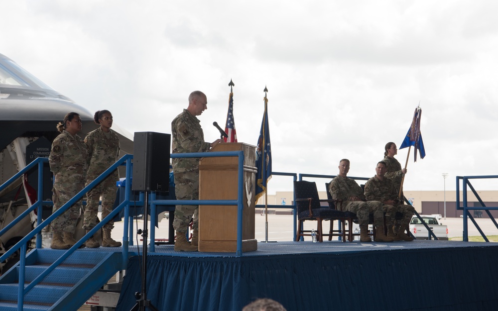 Simoneaux takes command of the 509th Force Support Squadron